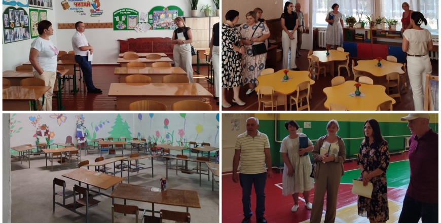 Спеціалісти Гайсинського районного управління беруть активну участь в обстеженнях закладів освіти